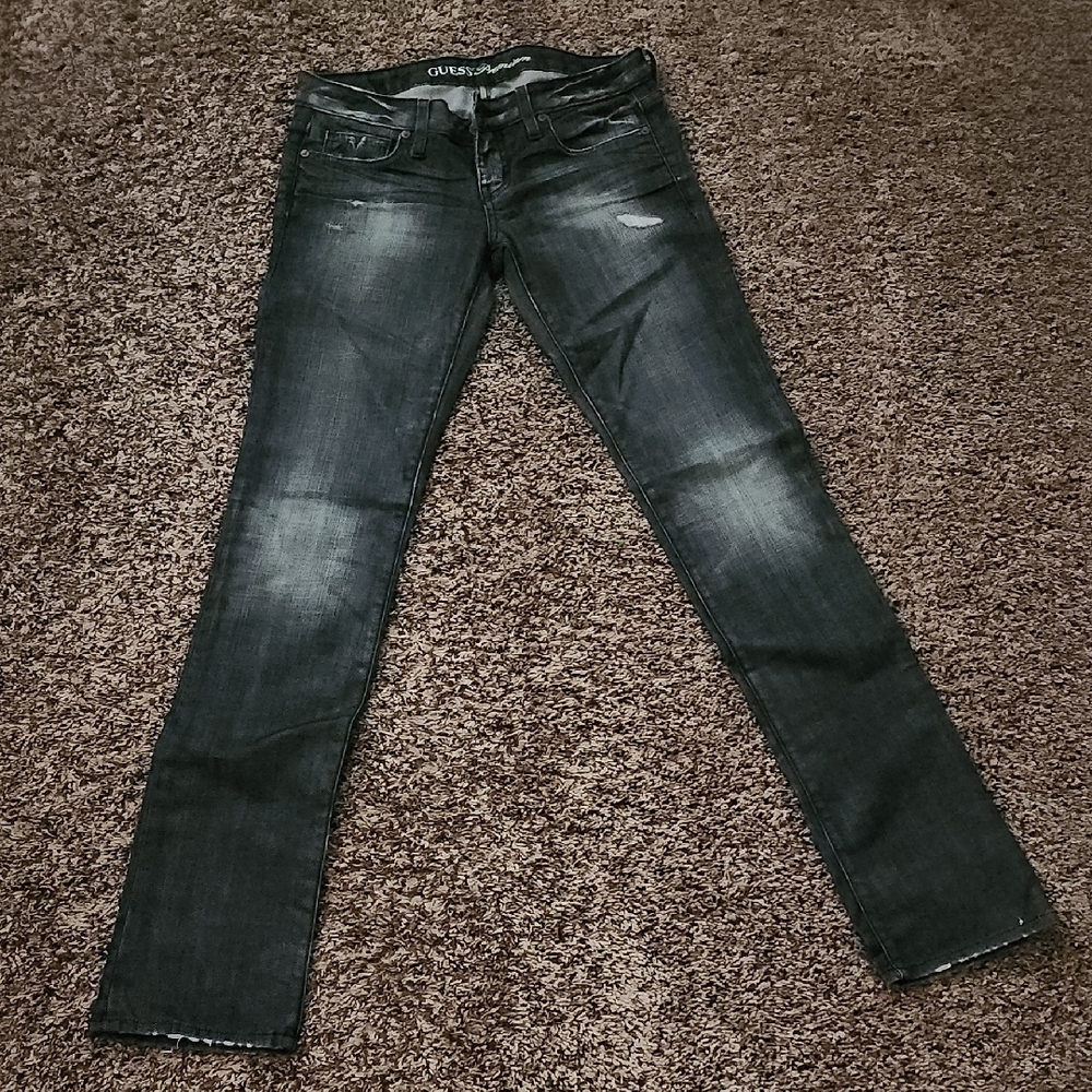Guess Black Skinny Jeans with Modern Fit